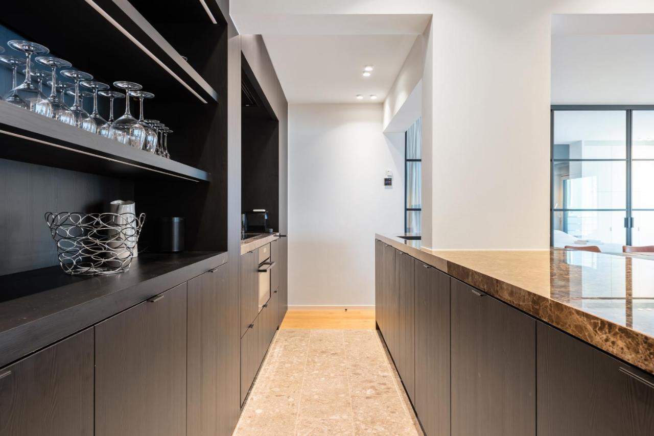 Hyper-Luxeappartement, Zeezicht, Centrum, Airco, Optie Hotelservices Ostend Luaran gambar